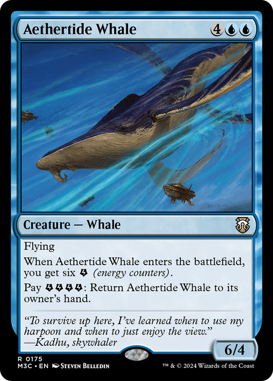 Aethertide Whale (M3C-175) - Modern Horizons 3 Commander