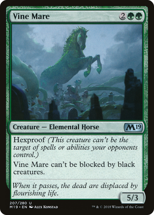 Vine Mare (M19-207) - Core Set 2019 Foil