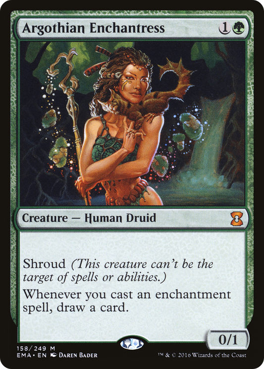 Argothian Enchantress (EMA-158) - Eternal Masters Foil