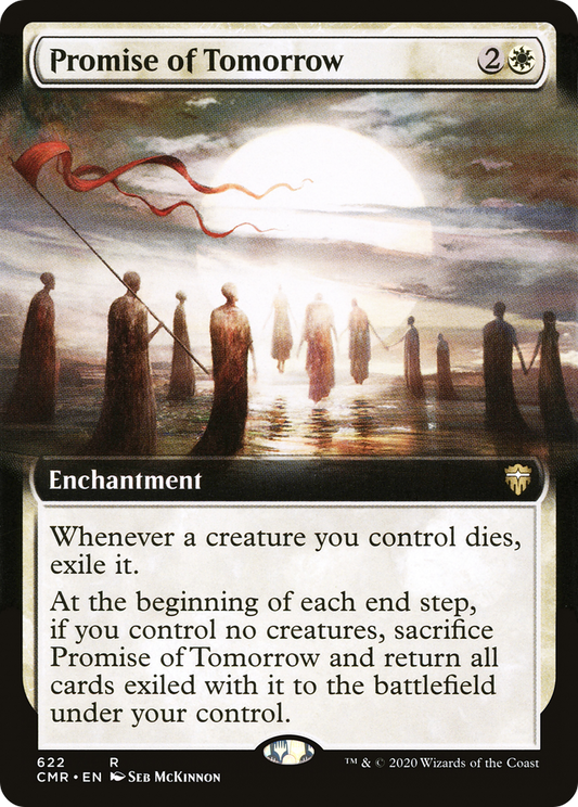 Promise of Tomorrow (Extended Art) (CMR-622) - Commander Legends: (Extended Art) Foil