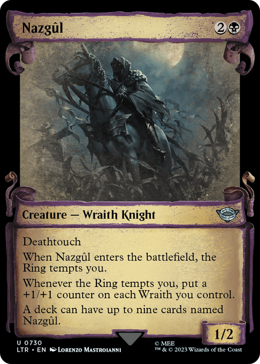 Nazgûl (LTR-730) - The Lord of the Rings: Tales of Middle-earth: (Showcase) Foil