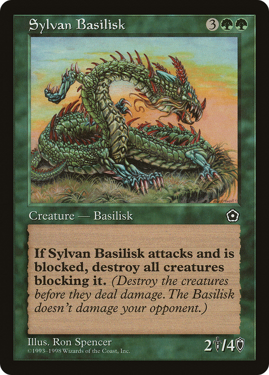 Sylvan Basilisk (P02-146) - Portal Second Age