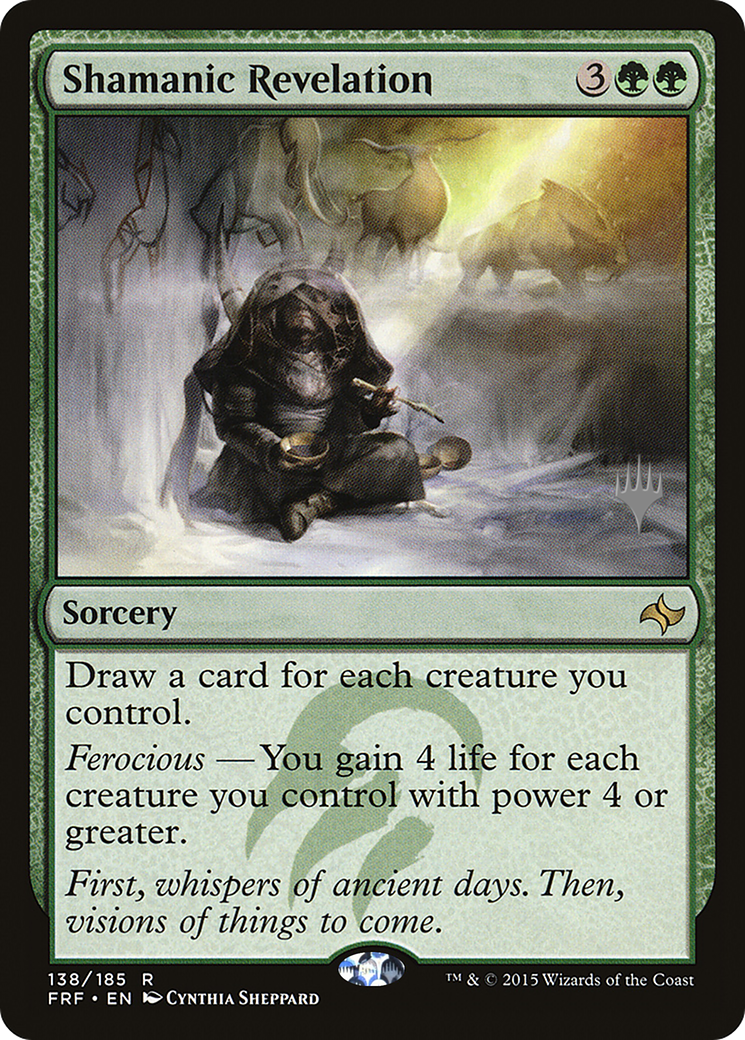 Shamanic Revelation (PPM21-138P) - Fate Reforged Promos (Promo Pack)