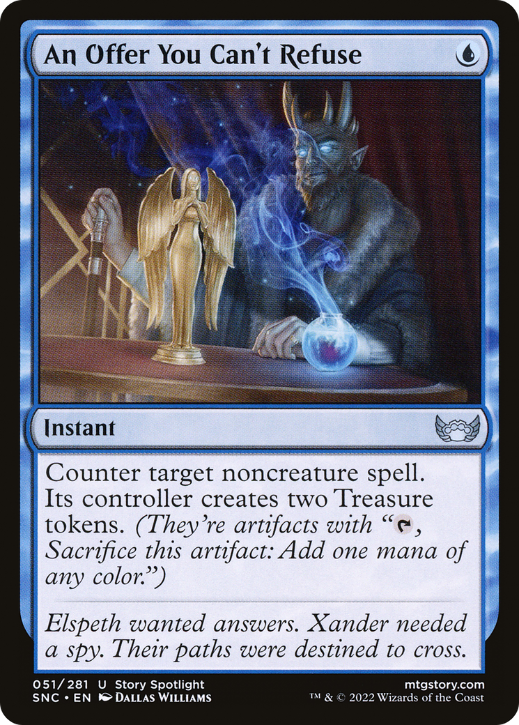 An Offer You Can't Refuse  (SNC-051) - Streets of New Capenna Foil