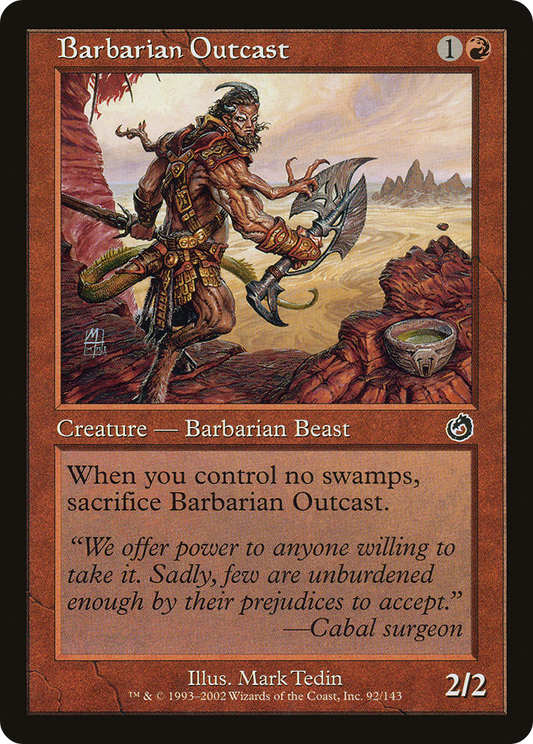 Barbarian Outcast (TOR-092) - Torment Foil