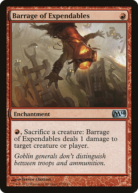 Barrage of Expendables (M14-127) - Magic 2014