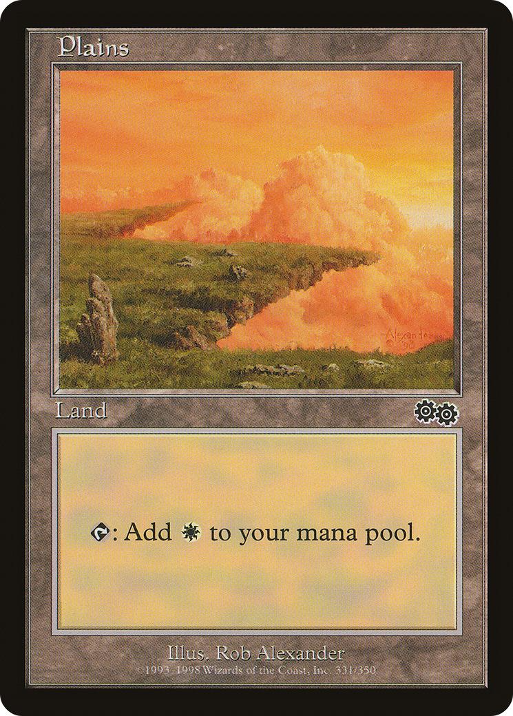 Plains (USG-331) - Urza's Saga