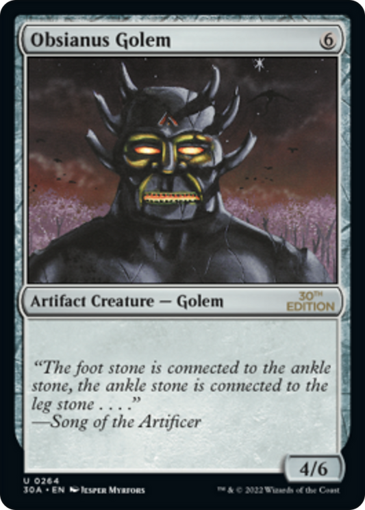 Obsianus Golem (30A-264) - 30th Anniversary Edition