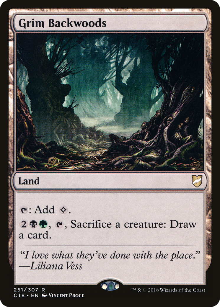 Grim Backwoods (C18-251) - Commander 2018