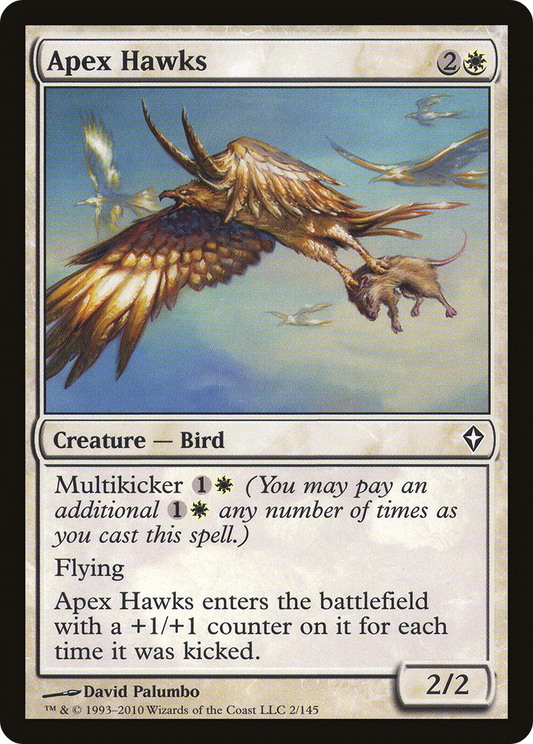 Apex Hawks (WWK-002) - Worldwake Foil