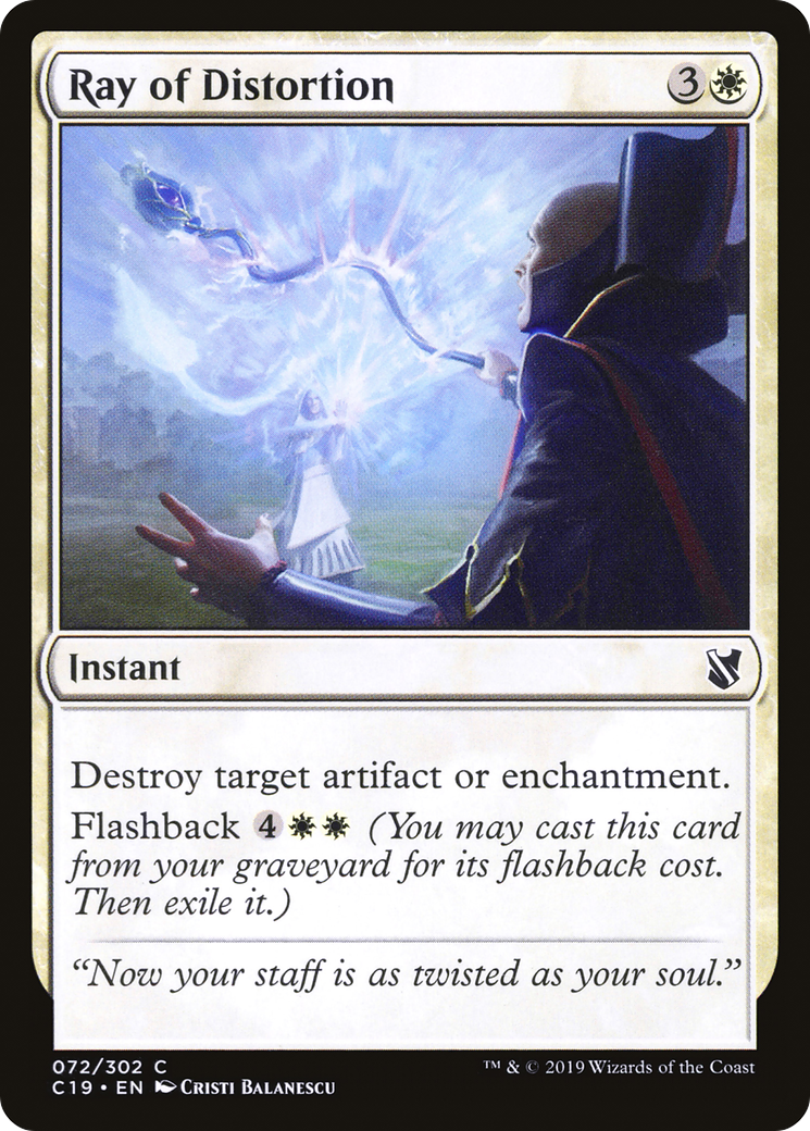 Ray of Distortion (C19-072) - Commander 2019