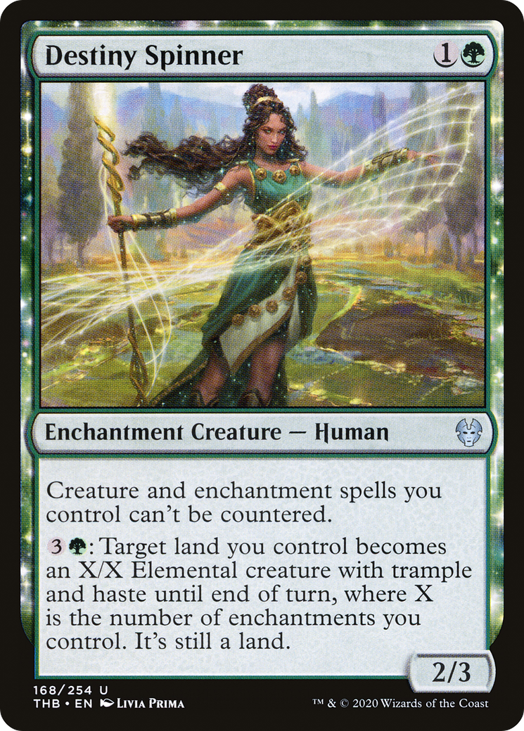 Destiny Spinner (THB-168) - Theros Beyond Death Foil