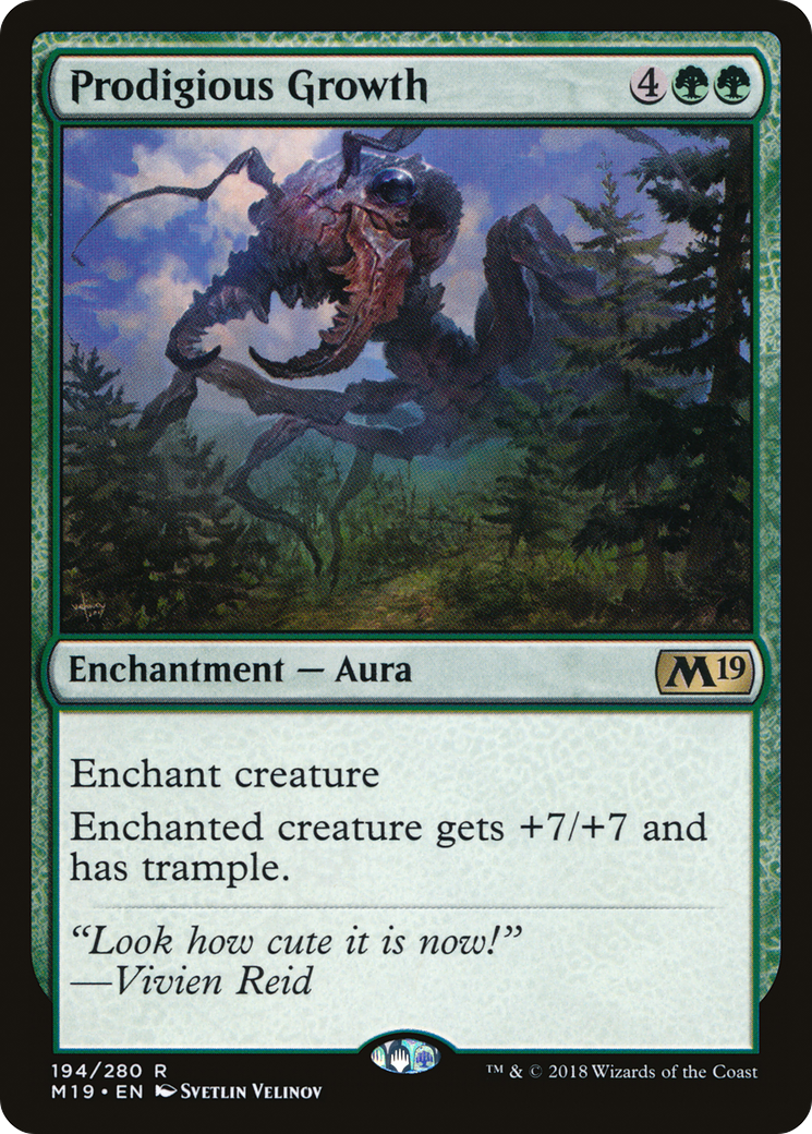 Prodigious Growth (M19-194) - Core Set 2019