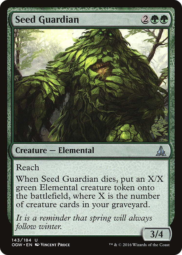Seed Guardian  (OGW-143) - Oath of the Gatewatch