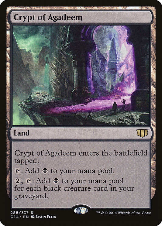 Crypt of Agadeem (C14-288) - Commander 2014