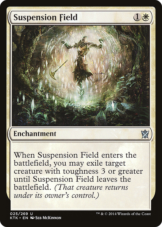 Suspension Field (KTK-025) - Khans of Tarkir Foil