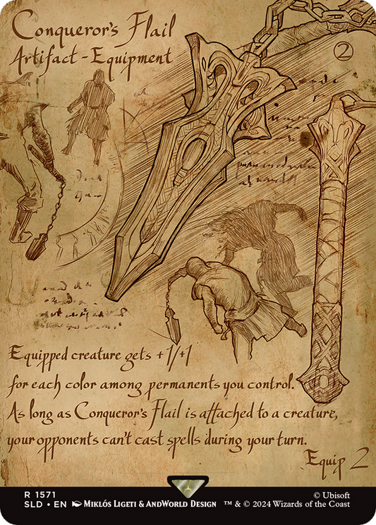 Conqueror's Flail (SLD-1571) - Secret Lair Drop