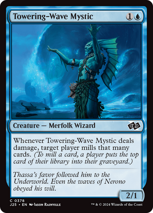 Towering-Wave Mystic (J25-378) - Foundations Jumpstart Foil