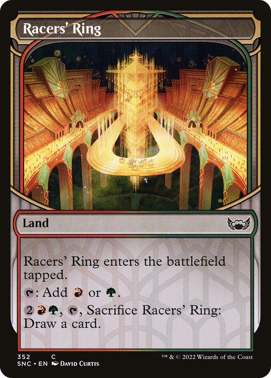 Racers' Ring (SNC-352) - Streets of New Capenna: (Showcase)