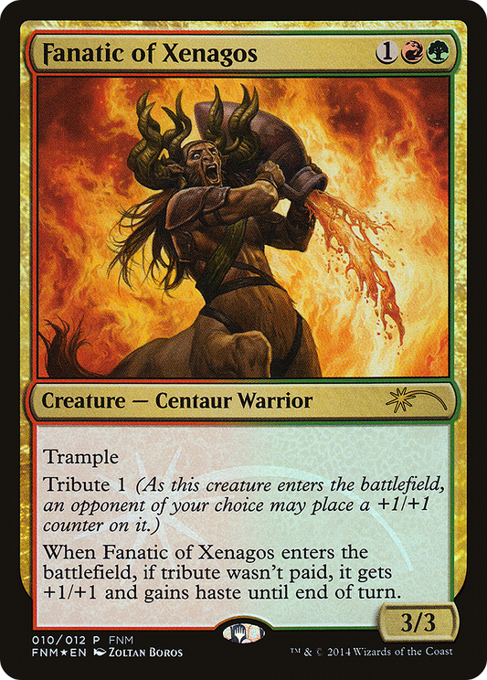 Fanatic of Xenagos (F14-010) - Friday Night Magic 2014 Foil