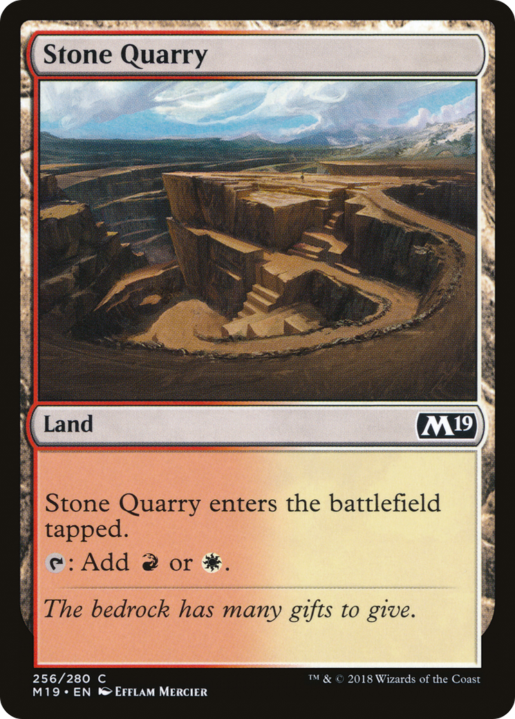 Stone Quarry (M19-256) - Core Set 2019