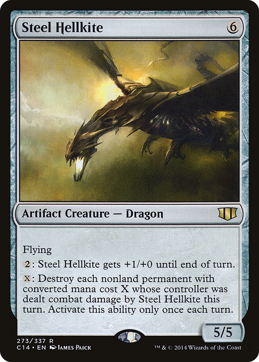 Steel Hellkite (C14-273) - Commander 2014