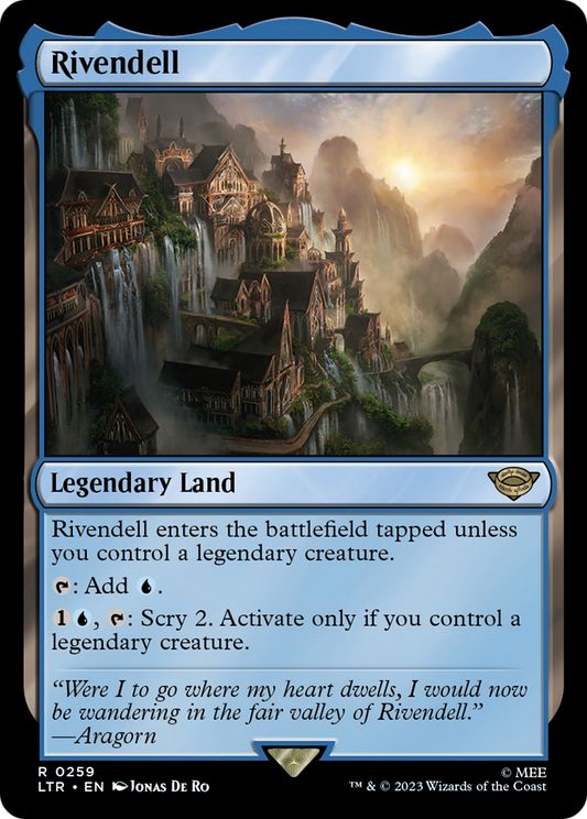 Rivendell (LTR-259) - The Lord of the Rings: Tales of Middle-earth Foil