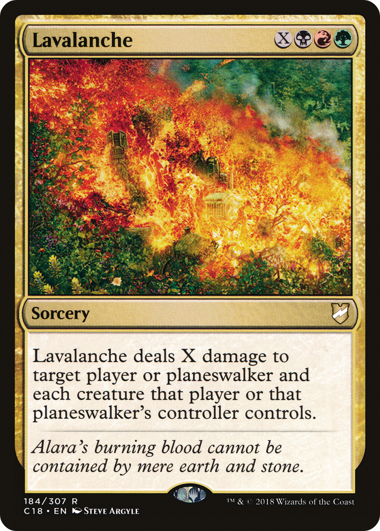 Lavalanche (C18-184) - Commander 2018