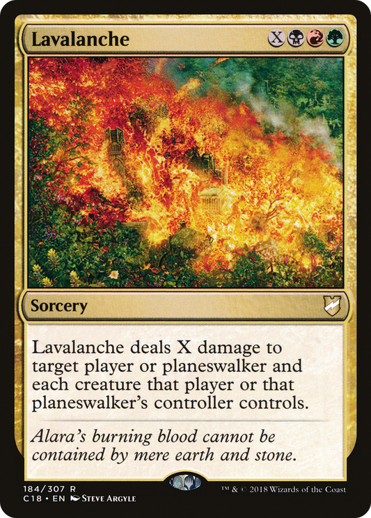 Lavalanche (C18-184) - Commander 2018