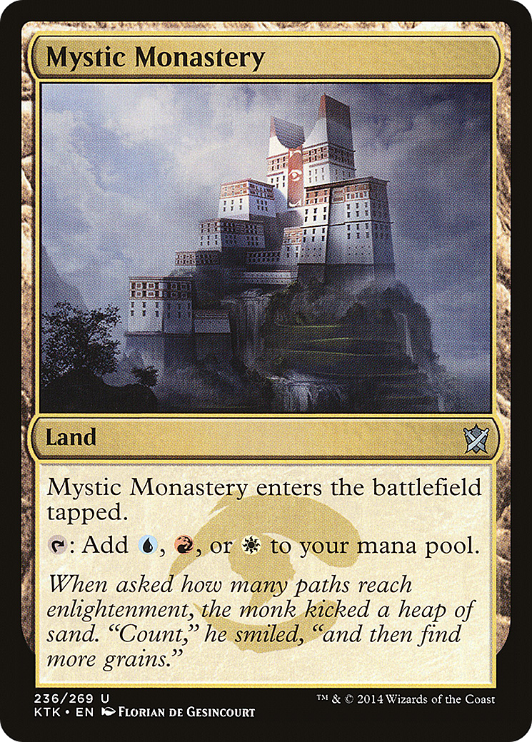 Mystic Monastery (KTK-236) - Khans of Tarkir Foil