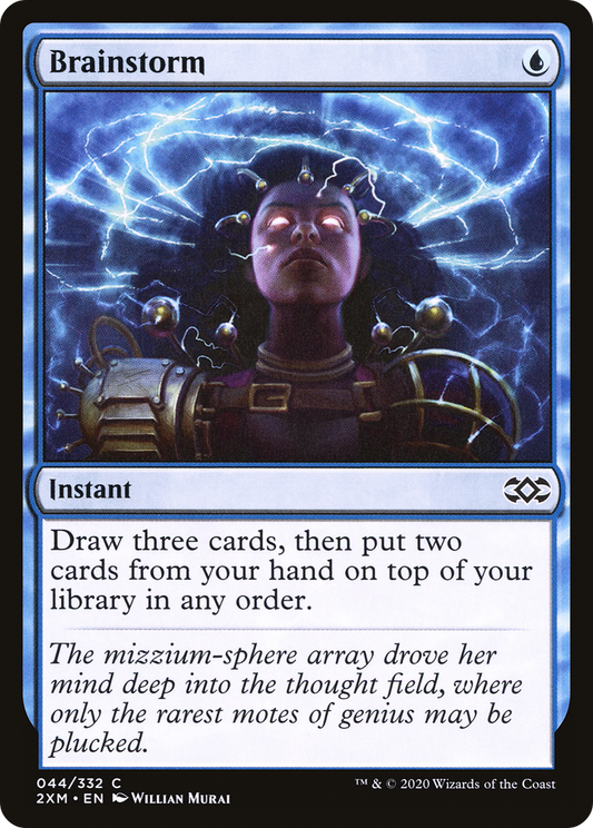 Brainstorm (2XM-044) - Double Masters Foil