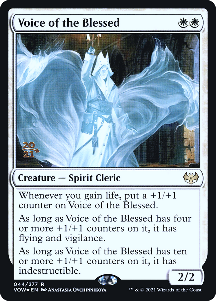 Voice of the Blessed (PVOW-44S) - Innistrad: Crimson Vow Promos Foil