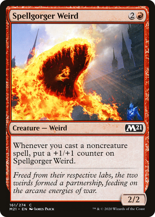 Spellgorger Weird (M21-161) - Core Set 2021 Foil