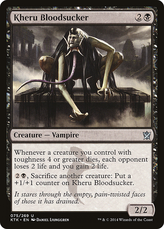 Kheru Bloodsucker (KTK-075) - Khans of Tarkir