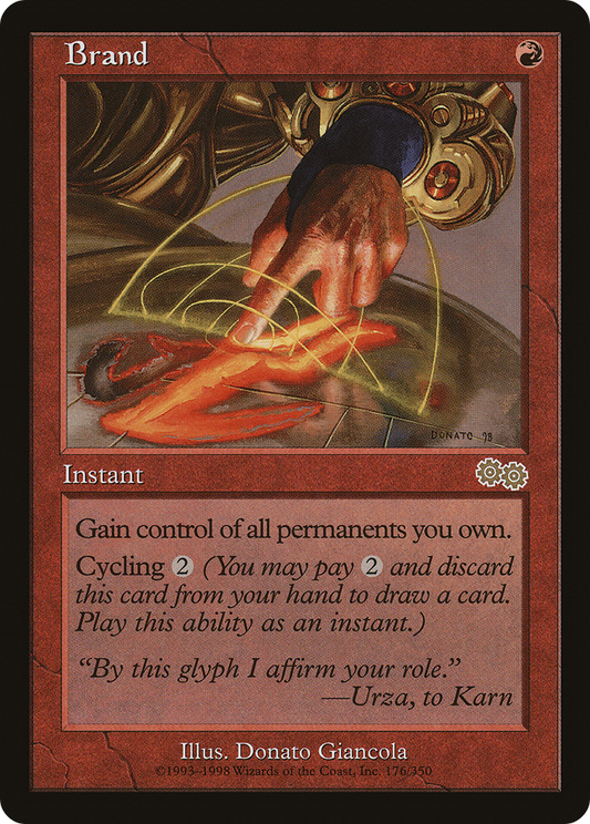 Brand (USG-176) - Urza's Saga