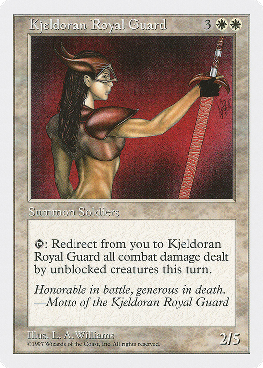 Kjeldoran Royal Guard (5ED-044) - Fifth Edition