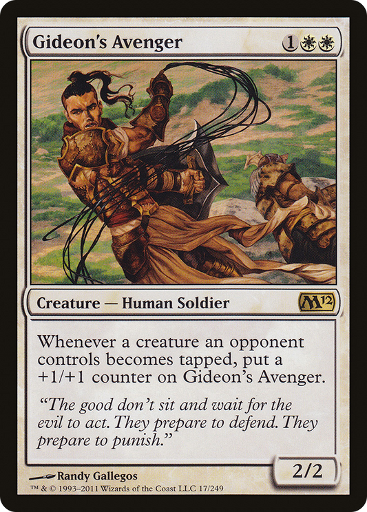 Gideon's Avenger (M12-017) - Magic 2012 Foil