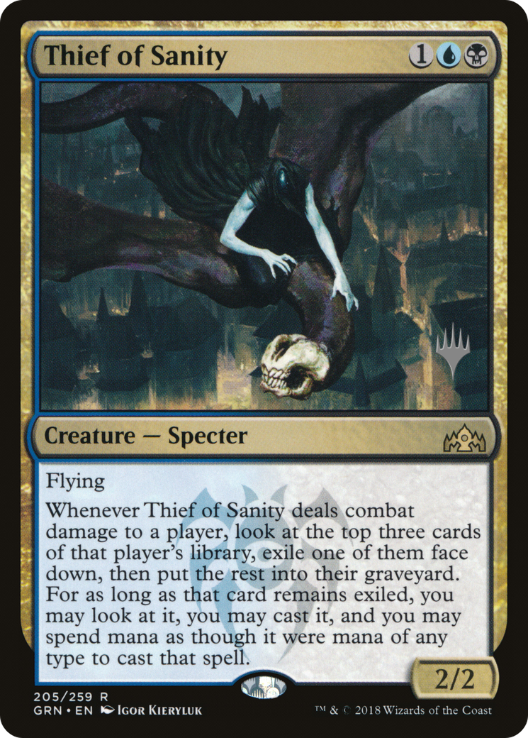 Thief of Sanity (PPELD-205P) - Guilds of Ravnica Promos (Promo Pack)