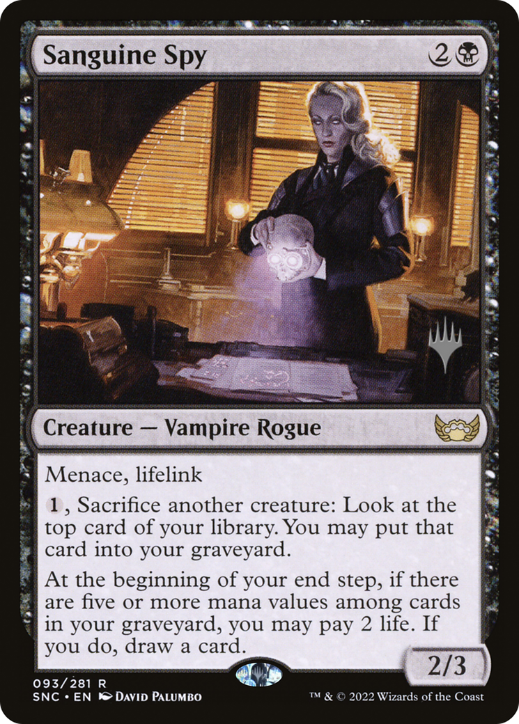 Sanguine Spy (PSNC-93P) - Streets of New Capenna Promos