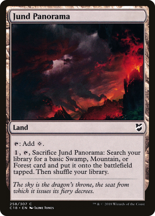 Jund Panorama (C18-258) - Commander 2018