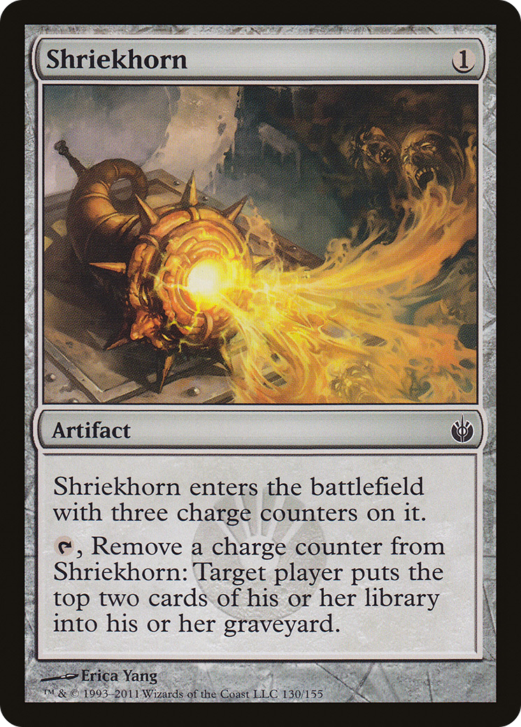 Shriekhorn (MBS-130) - Mirrodin Besieged