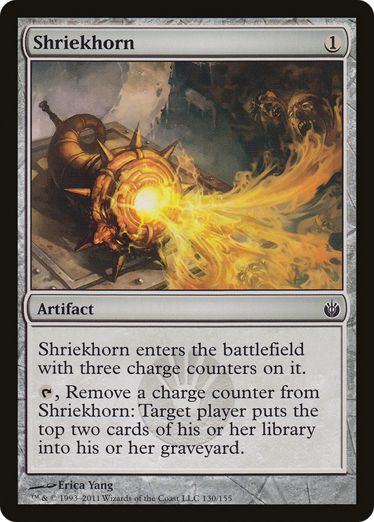 Shriekhorn (MBS-130) - Mirrodin Besieged