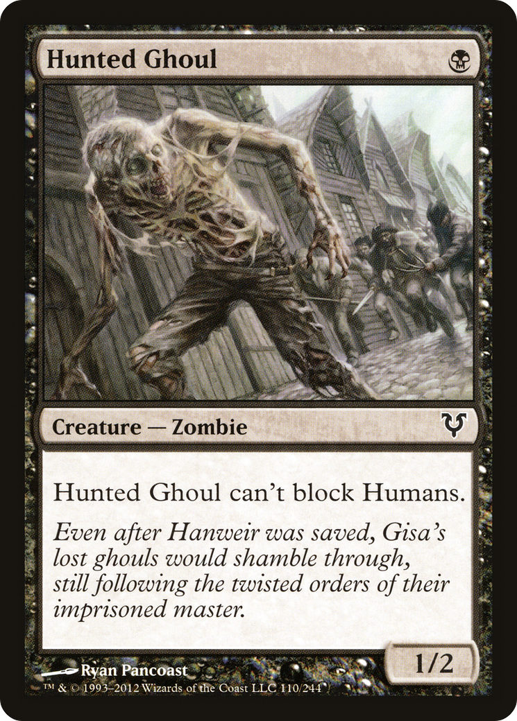 Hunted Ghoul (AVR-110) - Avacyn Restored