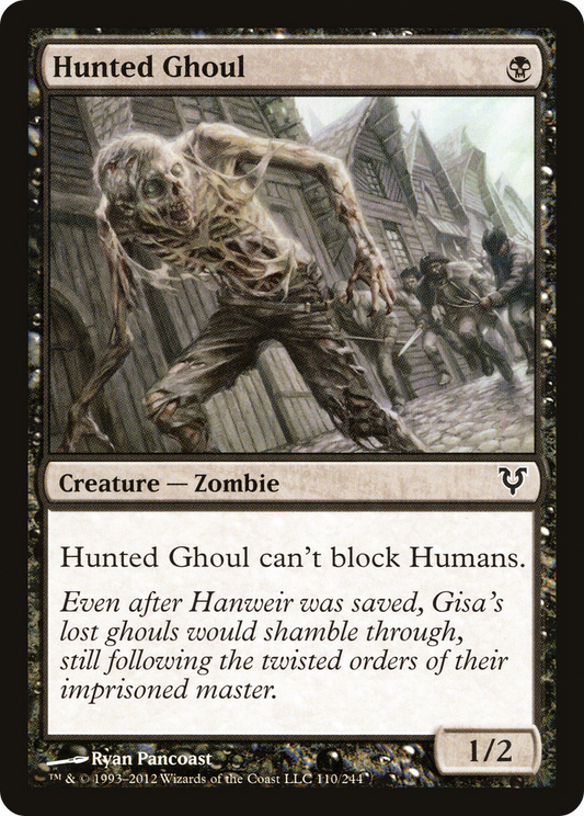 Hunted Ghoul (AVR-110) - Avacyn Restored