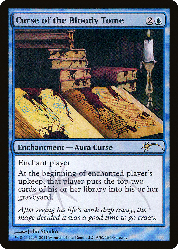 Curse of the Bloody Tome (PW11-080) - Wizards Play Network 2011 Foil