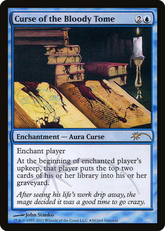 Curse of the Bloody Tome (PW11-080) - Wizards Play Network 2011 Foil