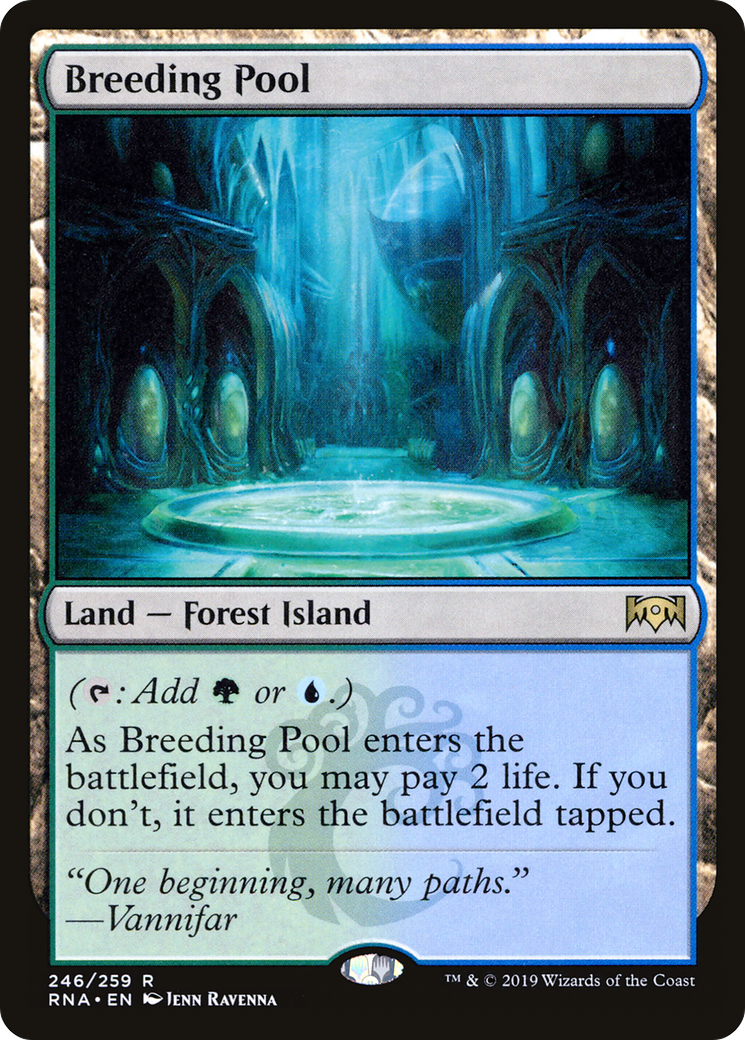 Breeding Pool (RNA-246) - Ravnica Allegiance Foil