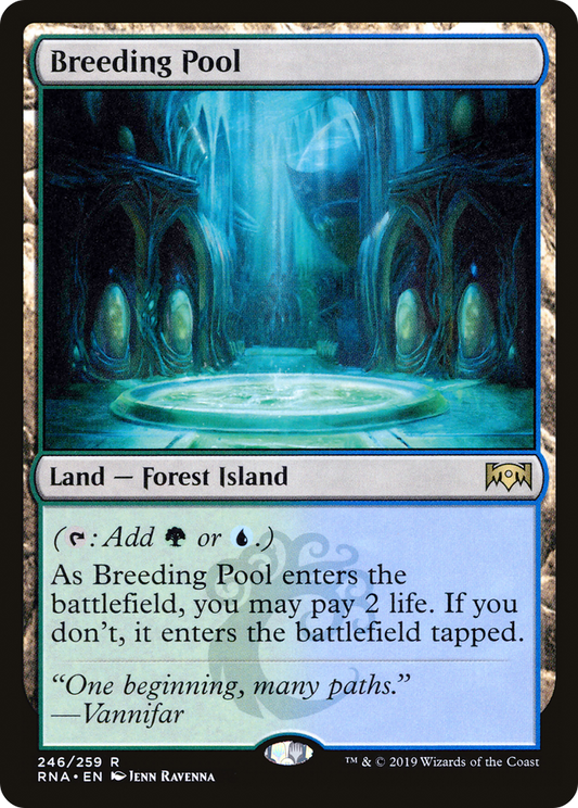 Breeding Pool (RNA-246) - Ravnica Allegiance Foil