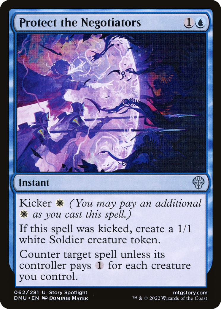 Protect the Negotiators  (DMU-062) - Dominaria United