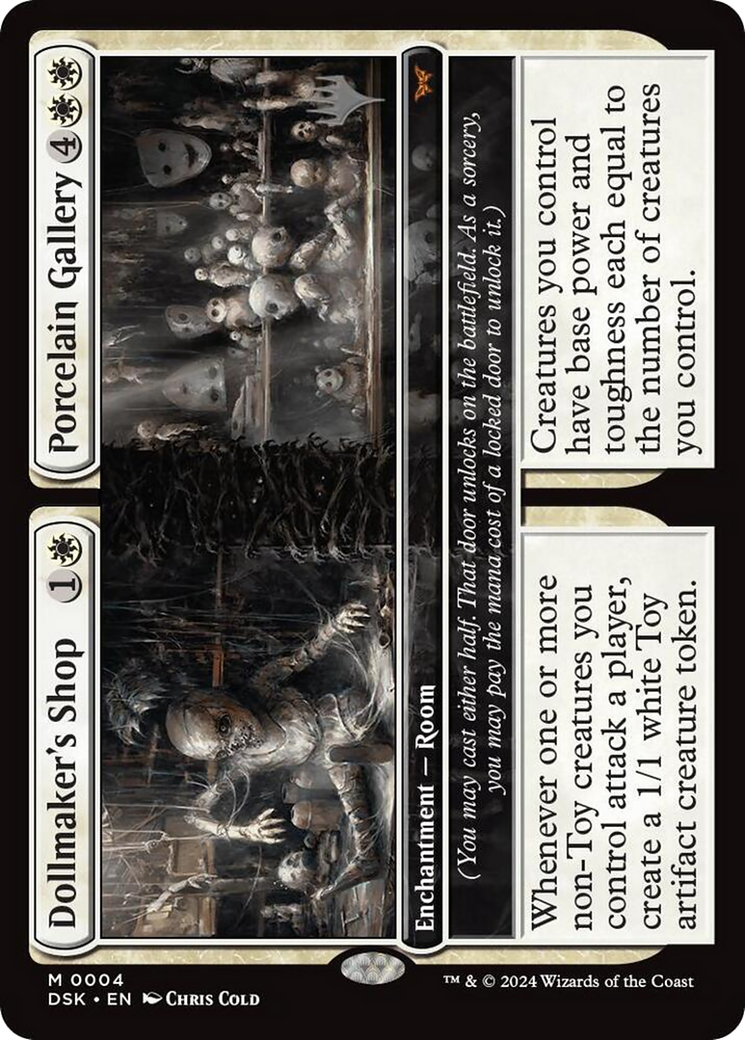 Dollmaker's Shop // Porcelain Gallery (PPDSK-004) - Duskmourn: House of Horror Promos Foil (Promo Pack)
